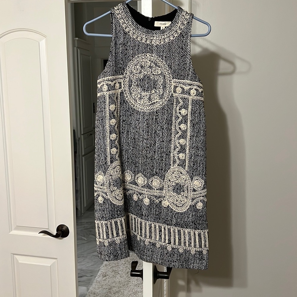 Vintage Freeway wool embroidery dress - Picture 2 of 11